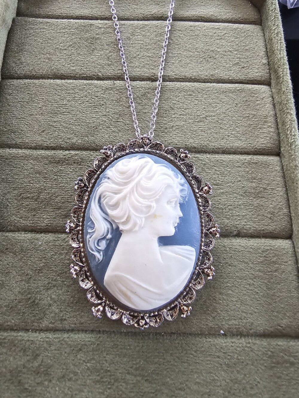 Vintage Cameo Pendant/brooch